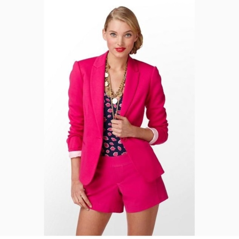 Lilly Pulitzer Pink Leighton Blazer Medium
